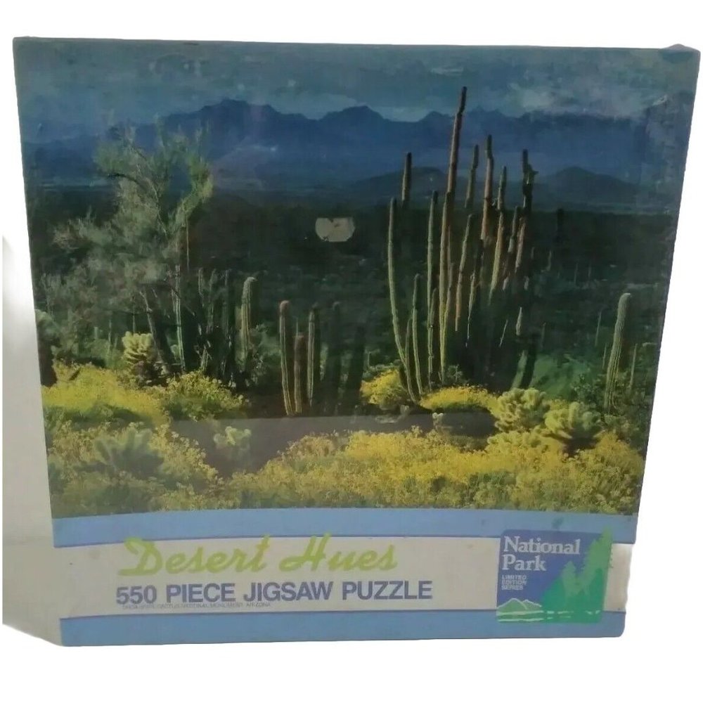 Hoyle Jigsaw Puzzle 550 Pc National Park Limited Edition Series Desert Hues NEW